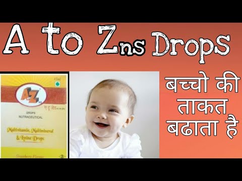 A to Z Drops - Uses, Doses, Side effects | Best Multivitamin Drops for Baby. #MultiVitamin