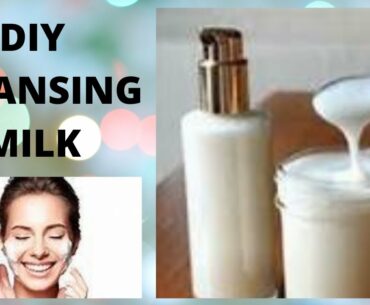 DIY clenasing milk |How to make cleansing milk at home by beauty secrets