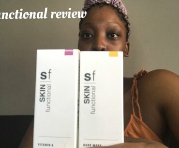 SKINfunctional Dark Mark Management & Vitamin A Review