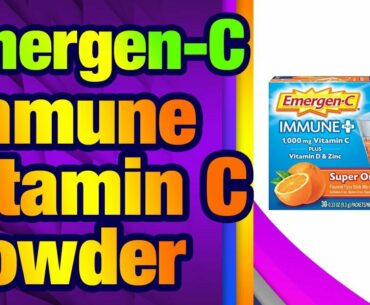 Emergen-C Immune+ 1000mg Vitamin C Powder,  with Vitamin D, Zinc, Antioxidants and Electrol