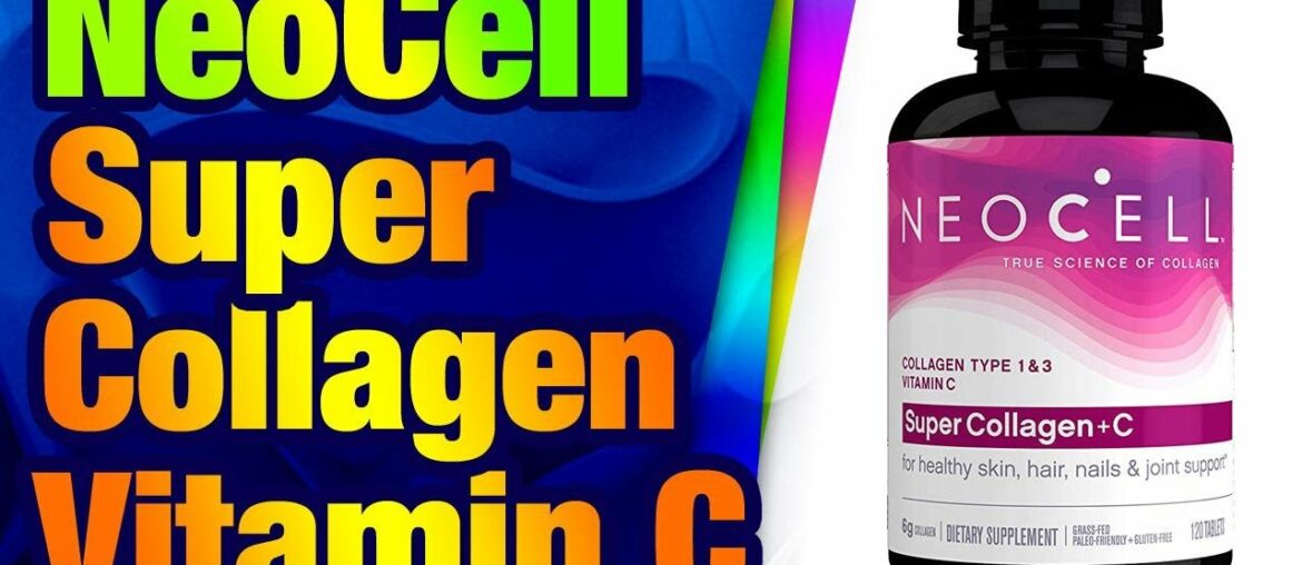 NeoCell Super Collagen with Vitamin C, 120 Collagen Pills, #1 Collagen Tablet Brand, Non-G