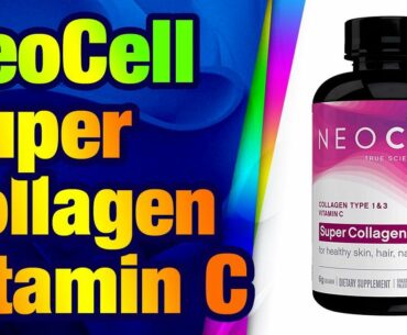 NeoCell Super Collagen with Vitamin C, 120 Collagen Pills, #1 Collagen Tablet Brand, Non-G