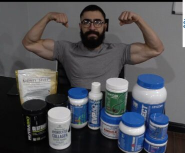 What supplements I take 4.5 weeks out | My EVOGEN supplement stack | Road To IFBB Pro EP. 05