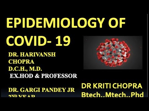 EPIDEMIOLOGY OF COVID -19 | Part 2 | Clinical Features | Diagnosis | Treatment Guideliness