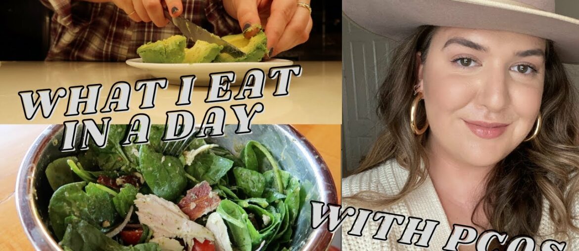 WHAT I EAT IN A DAY WITH PCOS (full day of eating + what supplements I take)