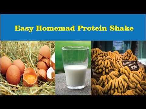 Homemade Post-Workout Protein Shake
