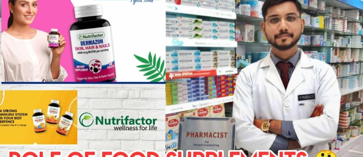 Nutrifactor | Wellness for life | Role of food supplements in our Life #nutrifactor #wellnessforlife