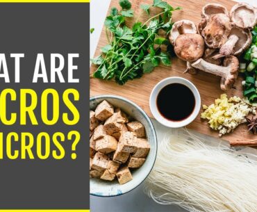 NUTRITION: MACRONUTRIENTS AND MICRONUTRIENTS | What are Macros & Micros?
