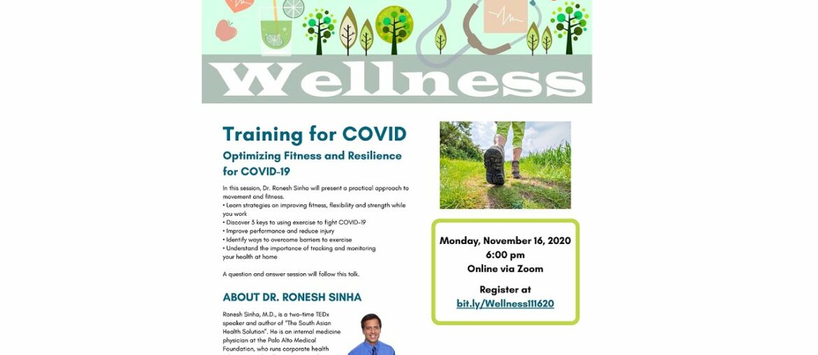 Wellness: Training for COVID - Optimizing Fitness and Resilience for COVID 19