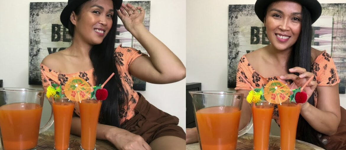 AMAZING CARROT JUICE  FOR GLOWING BRIGHTER SKIN AND IMMUNE BOOSTER Healing Carrot juice