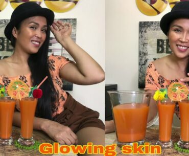 AMAZING CARROT JUICE  FOR GLOWING BRIGHTER SKIN AND IMMUNE BOOSTER Healing Carrot juice