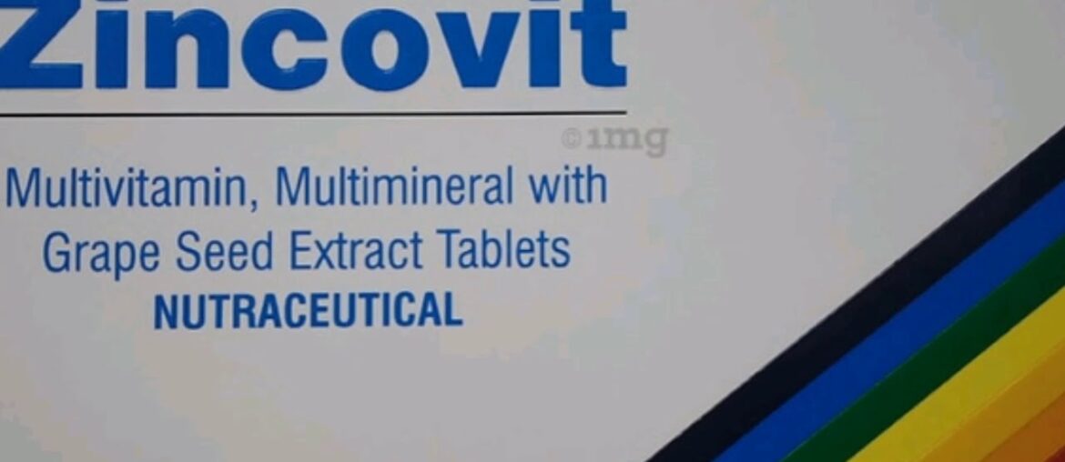 Zincovit Benefits & Riview in Hindi l Best Multivitamin Supplement l zincovit tablet uses in hindi