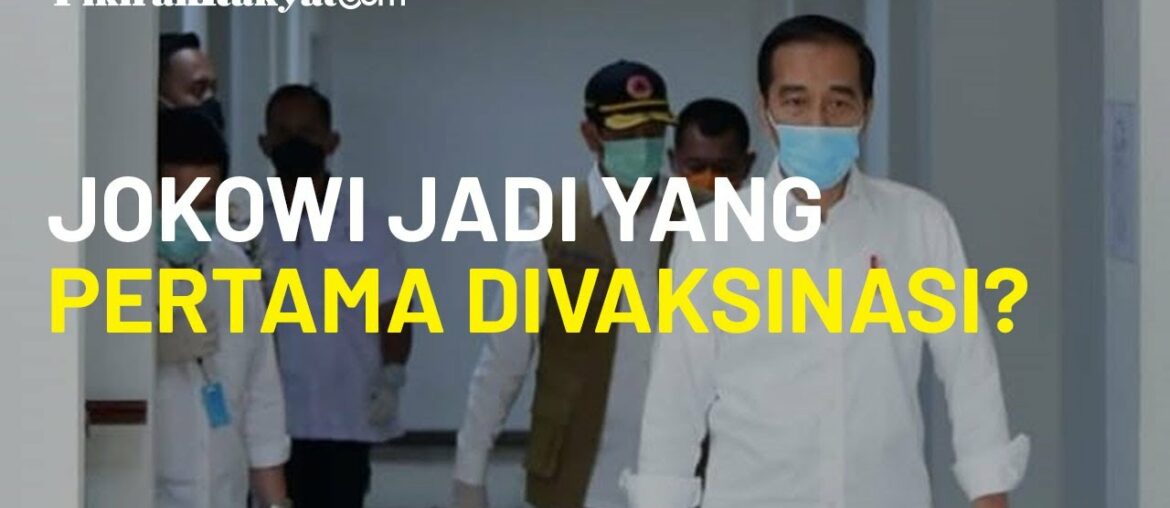 Jawab Keraguan Publik Soal Vaksin Covid-19, Jokowi: Saya Siap Jadi yang Pertama Divaksinasi