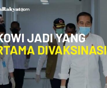 Jawab Keraguan Publik Soal Vaksin Covid-19, Jokowi: Saya Siap Jadi yang Pertama Divaksinasi