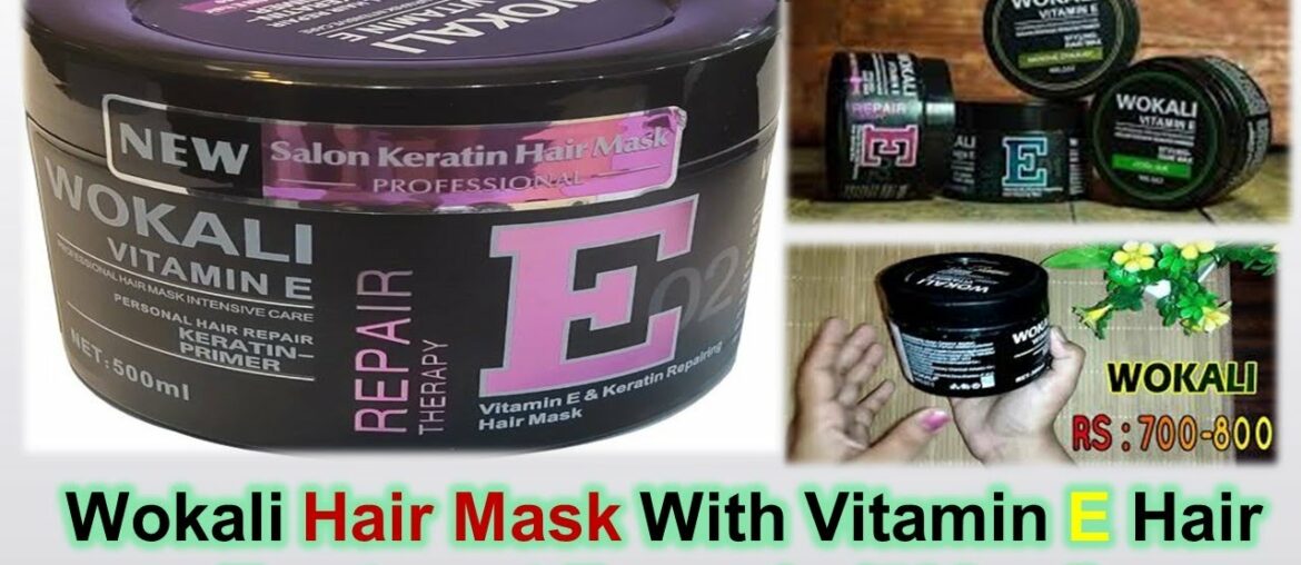 Wokali Hair Masks With Vitamin E Hair Treatment Formula