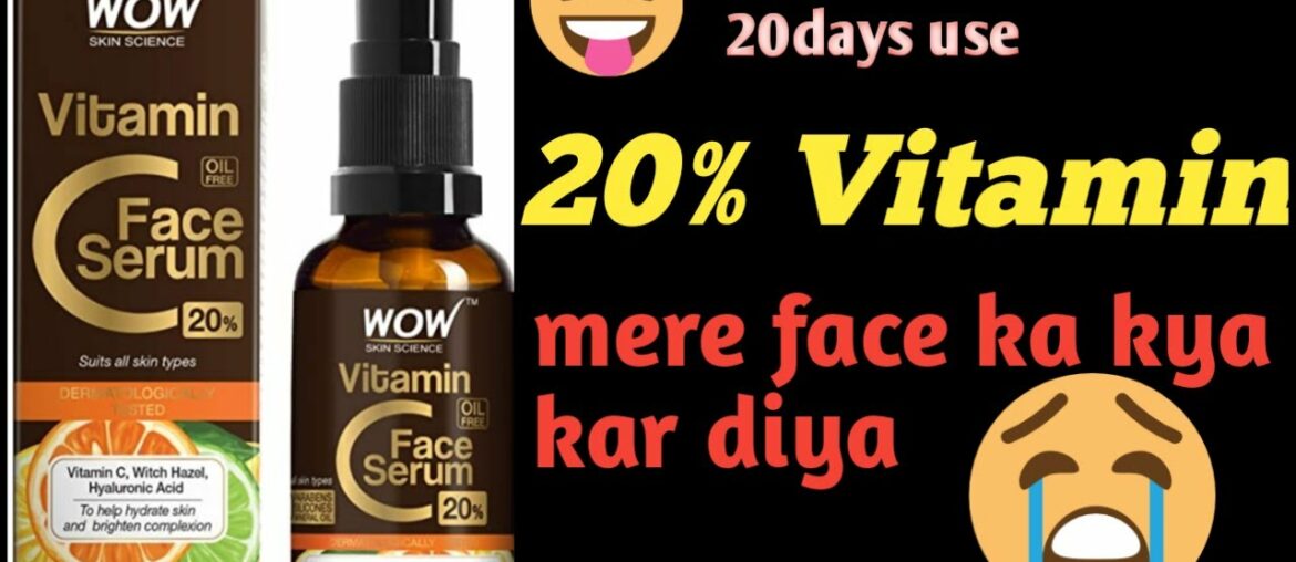 wow skin science 20% vitamin c face serum|Best vitamin c face serum|beauty with bulbul