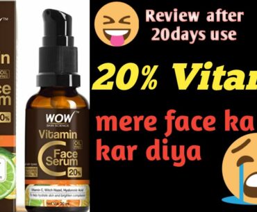 wow skin science 20% vitamin c face serum|Best vitamin c face serum|beauty with bulbul