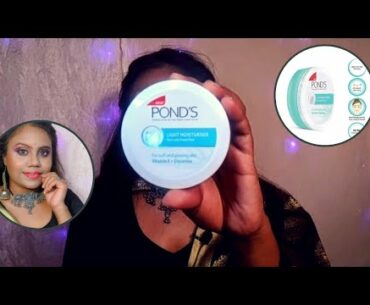 Best Winter Cream For Oily Skin With Vitamin E | Ponds Light Moisturizer Review For Oily Skin