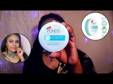 Best Winter Cream For Oily Skin With Vitamin E | Ponds Light Moisturizer Review For Oily Skin