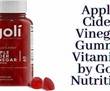 Apple Cider Vinegar Gummy Vitamins by Goli Nutrition | amazon product | health and wellness product