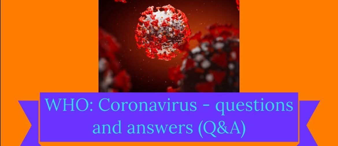 WHO Explained about || Coronavirus || Dora The Entertainer