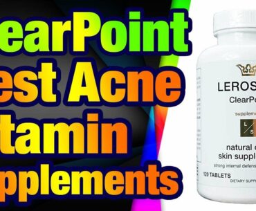ClearPoint Best Acne Vitamin Supplements for Teens & Adults | Clears Hormonal & Cystic Acn