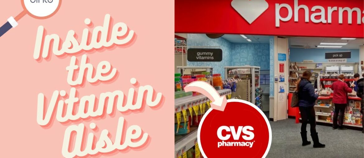 Inside The Vitamin Aisle...CVS!