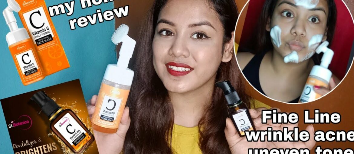 St. botanica vitamin C (forming face wash & serum)benefits//how to use//review by Jyoti tutorials