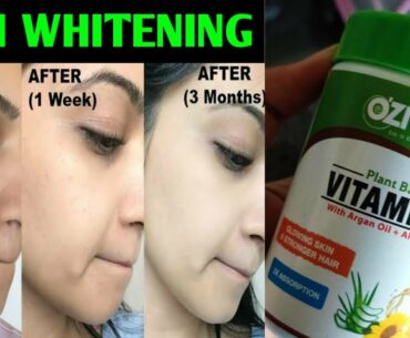 Oziva Plant Based Vitamin E Capsules Review || Best For Glowing Skin & Acne