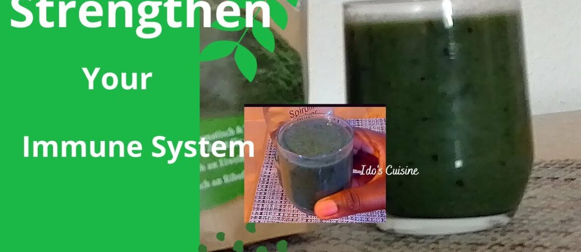 Power  Green Smoothie//Strengthen your immune system