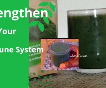 Power  Green Smoothie//Strengthen your immune system