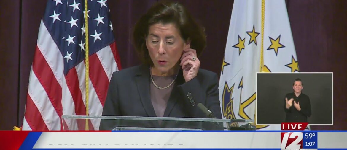 VIDEO NOW: Gov. Gina Raimondo discusses COVID-19 and the direction RI is going in