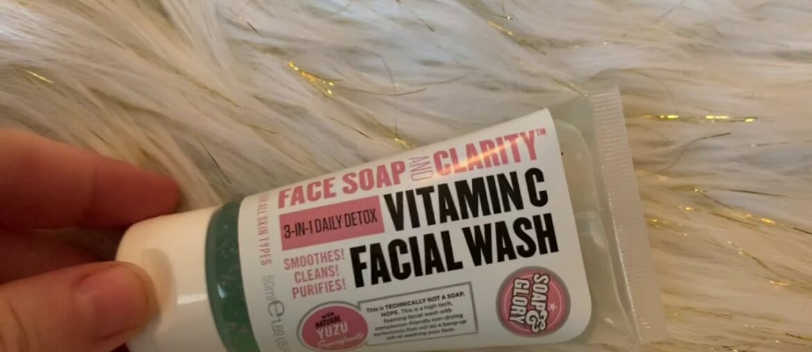 Soap & Glory Vitamin C Facial Wash Review