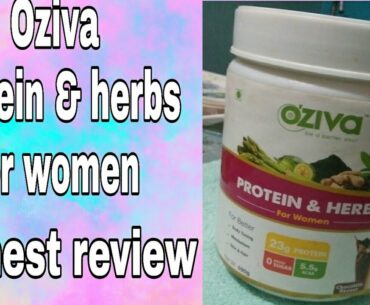 Oziva Protein and Herbs Review | Reduce body Fat &Mental stress| Cure Harmonal Imbalance For Women