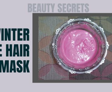 Winter hair care mask by beauty secrets