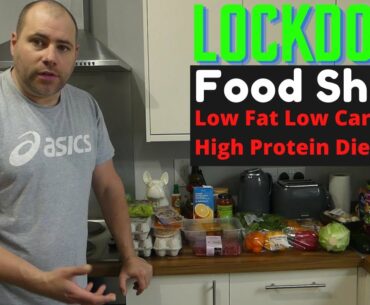 Low Fat, Low Carb, High Protein Food Shop. Diet for Fat Loss.