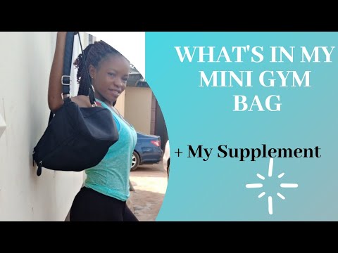 What Is In My Gym Bag /Supplement