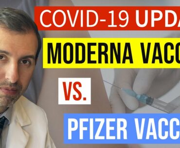 Coronavirus Update 117: Moderna vs. Pfizer COVID 19 Vaccine (mRNA vaccines)