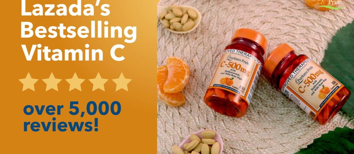 Best Vitamin C in Lazada Puritan's Pride Health Supplements Philippines