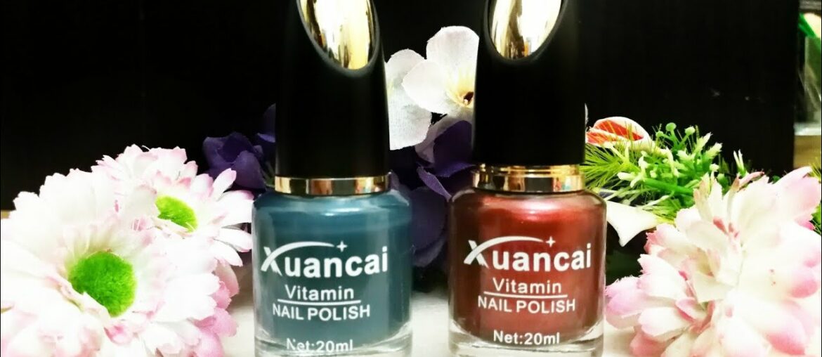 XUANCAI vitamin nail polish: SWATCHES