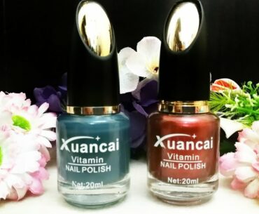 XUANCAI vitamin nail polish: SWATCHES
