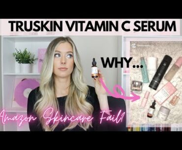 TruSkin Vitamin C Serum Review- Top Rated Amazon Skincare Review - Best Vitamin C Serum?