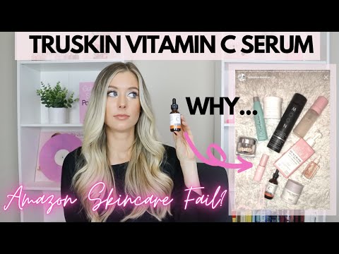 TruSkin Vitamin C Serum Review- Top Rated Amazon Skincare Review - Best Vitamin C Serum?