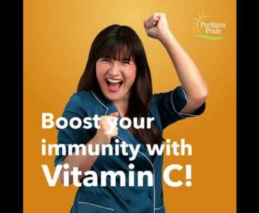 Vitamin C Boost Immune Health Puritan's Pride