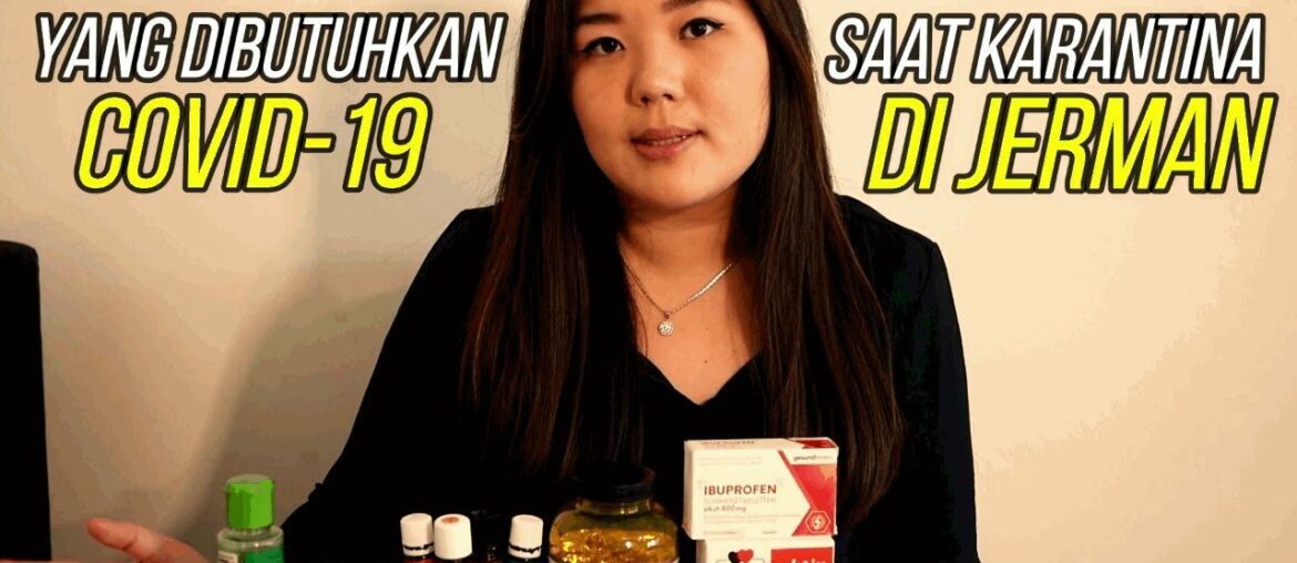 OBAT, VITAMIN & MAKANAN YANG KAMI KONSUMSI SELAMA KARANTINA COVID-19 DI JERMAN