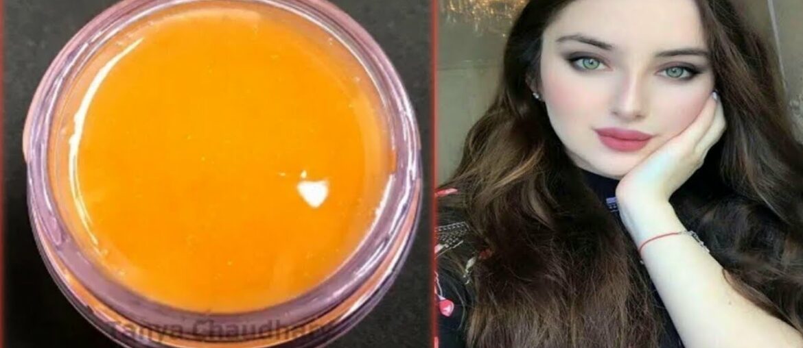 DIY Vitamin C / Orange Cream | Skin Whitening And Anti Aging Cream | Lighten Dark Spots, Blemishes