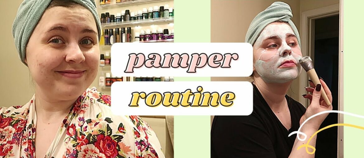Pamper Routine | Self Care Night with Non-Toxic Beauty Products | Cozy Fall Pamper Night