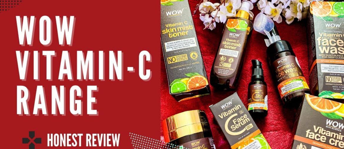 WOW Skin Science Vitamin C Range | Demo & Review | Nighttime Skincare Routine India | SonaMeraki