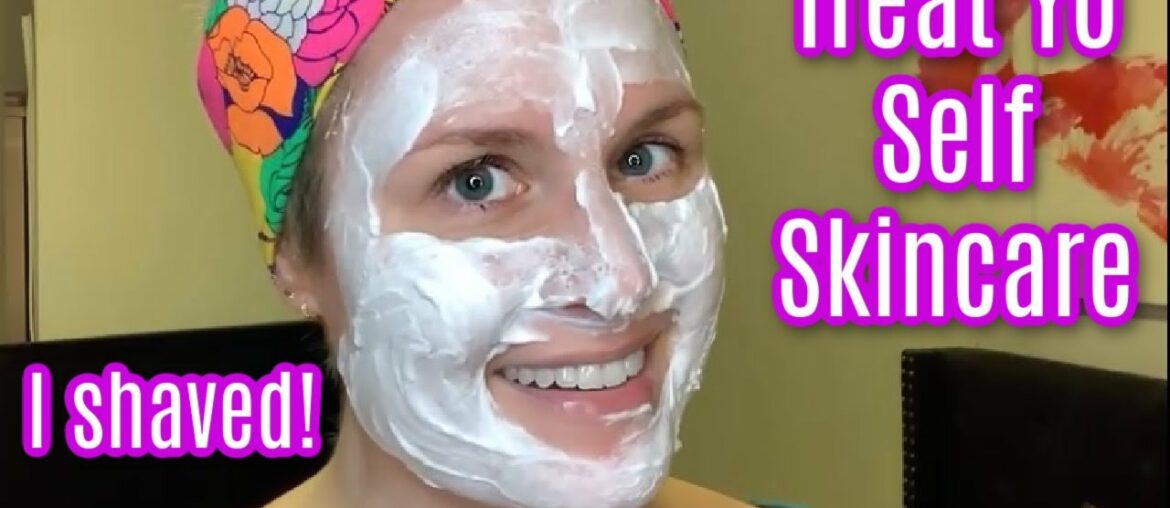 Treat Yo Self Skincare | Shaving My Face | Cate the Great Beauty