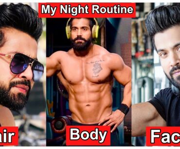 Night Routine For Healthy Skin,Hair And Body|| Things To Do Before Sleep